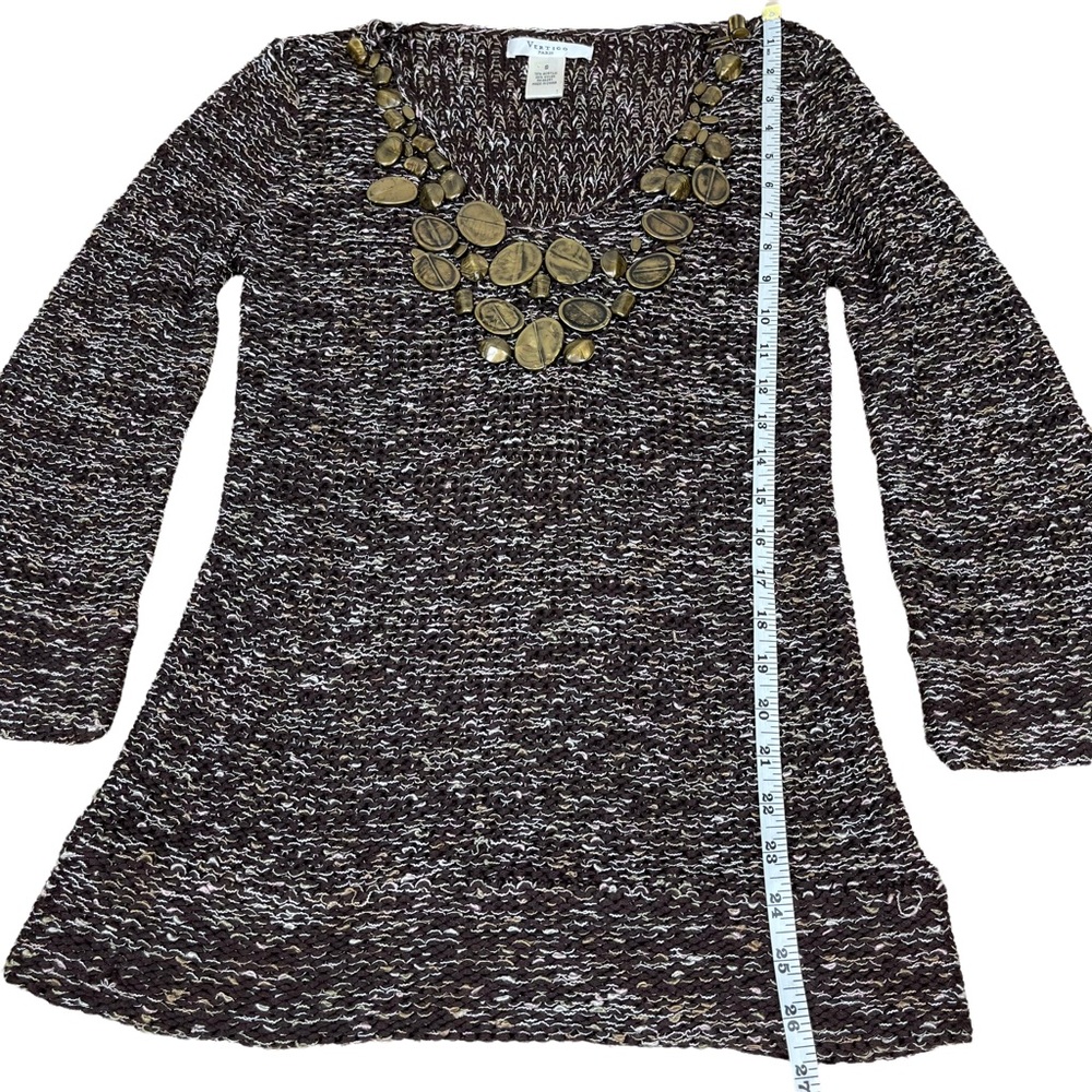 Vertigo Paris Vintage Sweater Tunic‎ Size Small - Picture 6 of 11